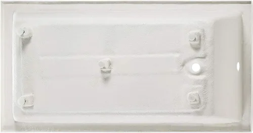 Miniatura 4 de Swiss Madison Voltaire 66" x 32" Bañera de Alcoba con Drenaje de Mano Derecha BLANCO BRILLO