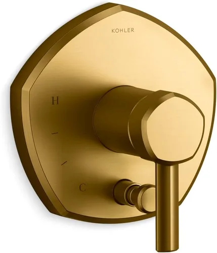 Miniatura 27 de KOHLER K- TS27043-3-BV Occasion™ RITE-TEMP VALVE TRIM, vibrante bronce cepillado