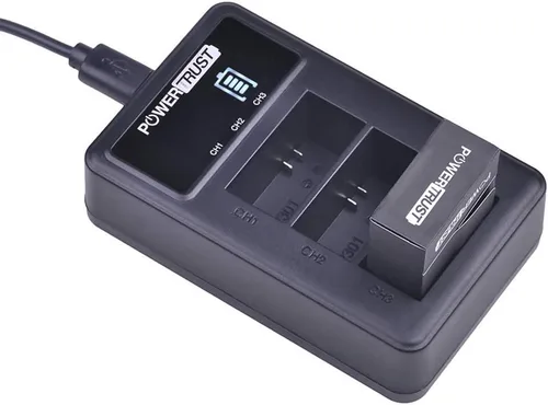 Miniatura 7 de Paquete de 3 baterías de repuesto AHDBT-301 AHDBT-302 para cámara de acción Gopro HD Hero 3+ Hero3 + cargador de batería USB LED de 3 ranuras
