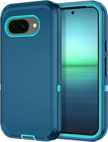 Miniatura 29 de I-HONVA Funda para Google Pixel 7 a Prueba de Golpes/Polvo/Caídas de 3 Capas con Protección Completa del Cuerpo [Sin Protector de Pantalla] Funda