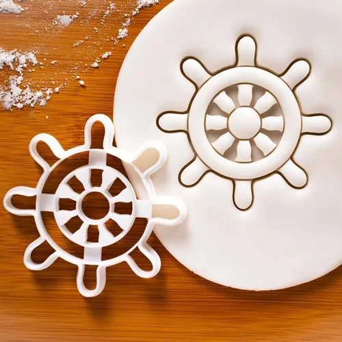 Miniatura 2 de Cortador de galletas Ship's Wheel, 1 pieza - Bakerlogy
