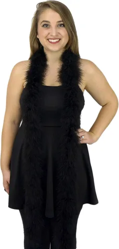 Miniatura 2 de Marabou Feather Boa - Boa de plumas de 2 yardas de largo (72 pulgadas) 22 g/0.78 onzas