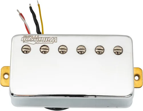 Miniatura 4 de Wilkinson WOCHB Pastilla de puente Humbucker de cerámica para guitarra eléctrica Les Paul SG Style, cromo