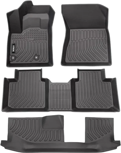 Miniatura 28 de VIWIK Alfombrillas de Piso para Kia Sorento de 7 asientos 2016-2020 S/L/LX/EX/SX/SX Limited, Alfombrillas de Coche Automotrices 3D Antideslizantes