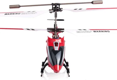 Miniatura 3 de Goolsky Helicóptero RC S107G, helicóptero de control remoto de 3 canales con giroscopio para principiantes (rojo)