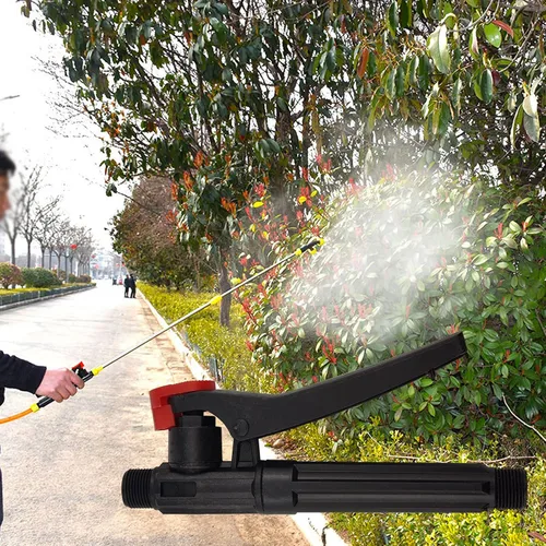 Miniatura 7 de Pulverizador de presión de acción de bomba, piezas de pulverizador de mochila, mango de rociador de gatillo, pistola de gatillo de jardín, mango