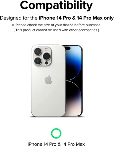 Miniatura 2 de Ringke Paquete de 3 lentes de cámara compatibles con iPhone 14 Pro Max y iPhone 14 Pro, vidrio templado