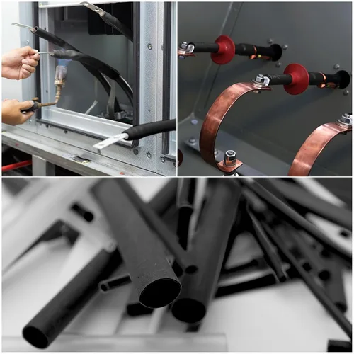 Miniatura 6 de MECCANIXITY Tubo termorretráctil, relación 3:1, 1/8 pulgadas de diámetro, 50 pies, tubo termorretráctil de doble pared, impermeable, sellado, negro