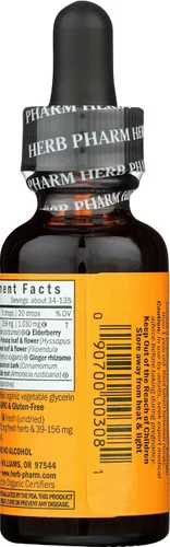 Miniatura 4 de Herb Pharm Kids Fórmula Herbal Vengador Inmune Certificado-Orgánico Sin Alcohol, 1 Onza