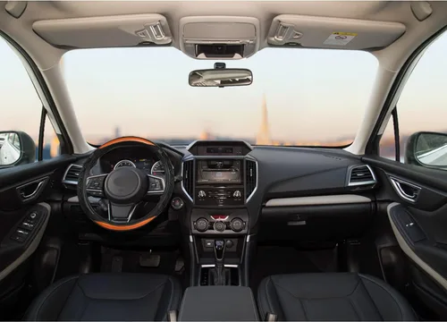 Miniatura 3 de GIANT PANDA Cubierta del volante para Subaru Forester, cubierta del volante del coche para Subaru Outback y Crosstrek - Naranja