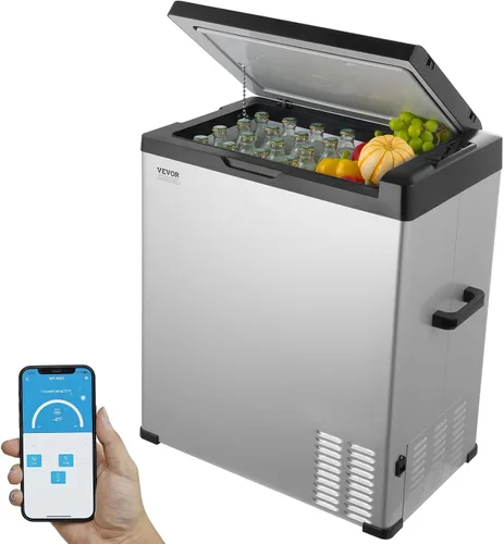 Miniatura 14 de VEVOR Refrigerador de automóvil, refrigerador de coche de 12 voltios, refrigerador portátil de congelador de una sola zona de 9 L, rango ajustable