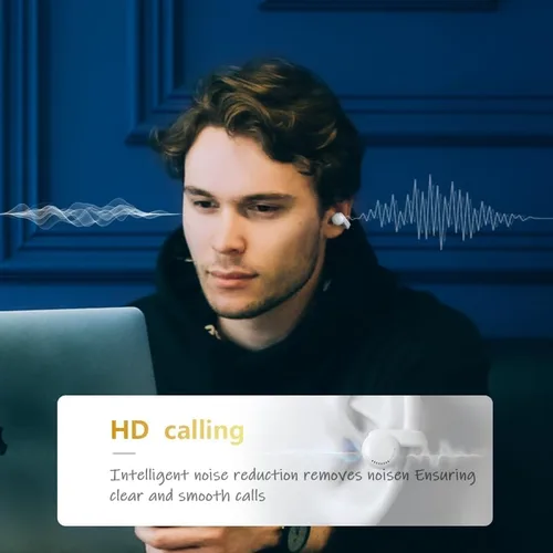 Miniatura 6 de Auriculares inalámbricos Bluetooth con clip Bluetooth 5.3 con clip de oreja para conducción ósea, auriculares inalámbricos para orejas pequeñas
