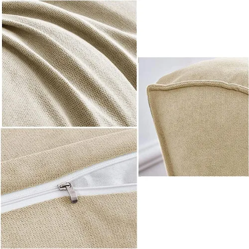 Miniatura 5 de Almohada triangular para sofá cama, almohada triangular cómoda para cabecera y respaldo de lectura, cojín de soporte lumbar para cuello y espalda