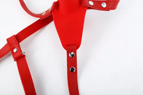 Miniatura 4 de Use pantalones de cuero, consoladores de pene falso, consoladores de enchufe anal JJ, estimulador de vagina para el punto G, entrenamiento, empuje