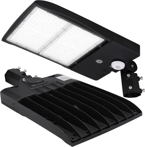 Miniatura 36 de RuggedGrade NextGen III - Luz LED para caja de zapatos de 300 W, 42,000 lúmenes, blanco brillante de 5000 K, montaje de brazo, 277-480 V, carcasa