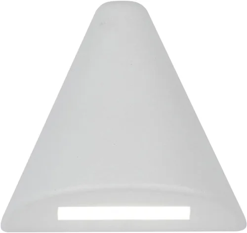 WAC Iluminación de paisaje, cono LED de 12 V para terraza y patio luz 2700 K cálido LED incorporado en blanco