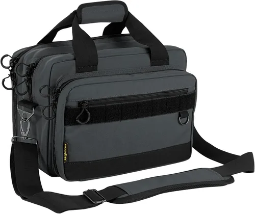 Miniatura 6 de PROFOCUS Bolsa de gama para pistolas y munición con cremalleras bloqueables Gris