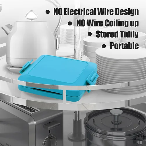 Miniatura 6 de MKYSAIL Tostador, Tostador de Microondas, Fabricante de Sándwiches, Fabricante de Panini, Apto para Lavavajillas, SIN Electricidad, Inalámbrico