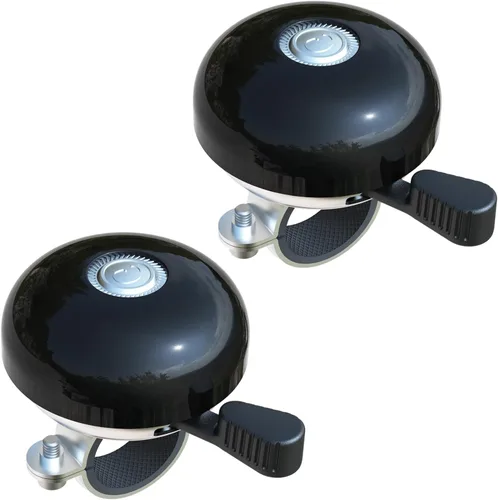 Miniatura 17 de Greallthy Campana de bicicleta clásica para adultos y jóvenes, campana de bicicleta para manillar para adultos, accesorios de campana de bicicleta