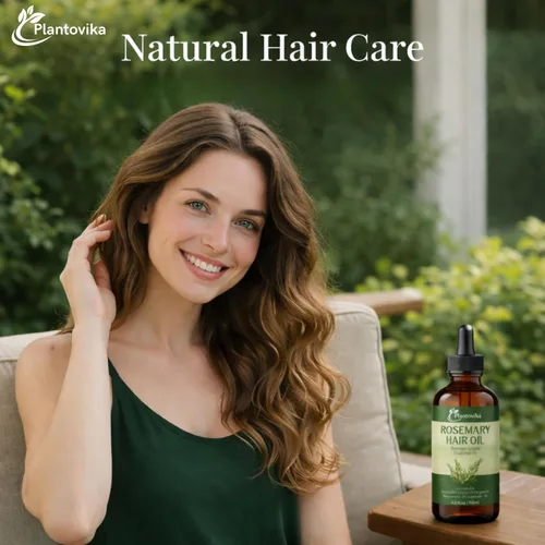 Miniatura 2 de Aceite de romero para el crecimiento del cabello – Aceite de crecimiento del cabello con jojoba, ricino, argán, menta y lavanda Tratamiento