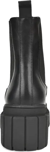 Miniatura 5 de READYSALTED Botas Chelsea de tacón bajo con plataforma y suela gruesa para mujer (HONGO1 & HUNCH1)