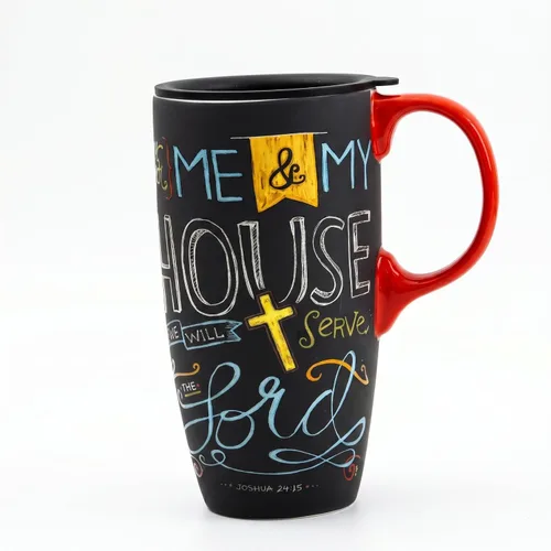 Miniatura 10 de Taza de café de cerámica de 17 onzas con tapa y caja de regalo, taza de té de porcelana floral abstracta moderna, apta para microondas y Colorido