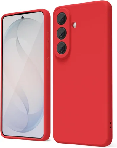 Miniatura 21 de oakxco Funda para teléfono Samsung Galaxy S21 Ultra con agarre de silicona líquida, bonita funda delgada y delgada de goma suave de TPU lisa
