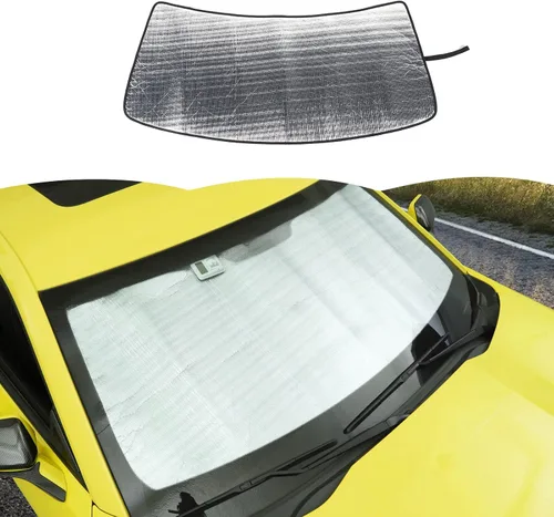 Miniatura 10 de Parasol para parabrisas, protector térmico para ventana de Chevrolet Camaro 2010-2015
