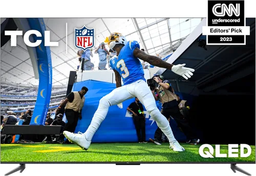 TCL Smart TV QLED 4K de 55 pulgadas Serie Q6 con Google TV (55Q650G, Modelo 2023) Dolby Vision, Dolby Atmos, HDR Pro+, Acelerador de juego para