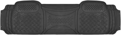 Miniatura 7 de Tapete de caucho para vehículo, tapete para área trasera, protección contra todo tipo de clima, diseño universal para camiones, automóviles, sedán