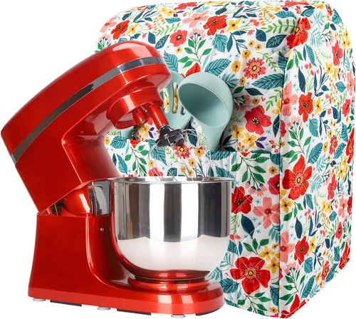 Miniatura 17 de Funda para batidora de cocina Kitchen Aid compatible con batidoras de 6 a 8 cuartos de galón Kitchen Aid/Hamilton de pie/cabeza inclinable