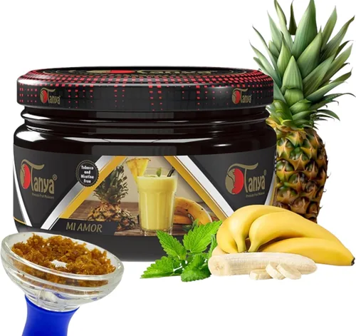 Miniatura 25 de Sabores de Shisha Hookah 100% libre de nicotina y tabaco, mezcla de frutas, sabores orgánicos de shisha, 50g, deliciosos sabores de frutas