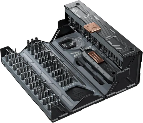 Miniatura 8 de Juego de destornilladores de precisión, kit de destornilladores para portátil, kit de reparación de destornilladores profesional JAKEMY 164 en 1