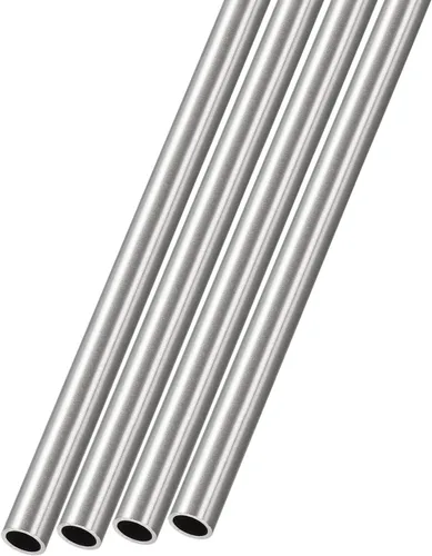 Miniatura 19 de METALLIXITY Tubo de acero inoxidable 304 (0.039 in de diámetro x 0.006 in de alto x 11.811 in de largo), 4 piezas, tubo recto, para muebles