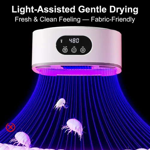 Miniatura 6 de Secador de Ropa Portátil, Secado Rápido y Silencioso - Mini Secadora Eléctrica para Ropa y Lavandería para Apartamento, Viaje y RV, con Temporizador