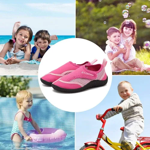 Miniatura 5 de CIOR Zapatos de agua para niños pequeños, zapatos acuáticos para piscina, playa, deportes deportivos para niñas y niños