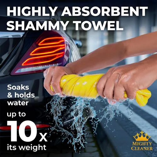 Miniatura 2 de Toalla de gamuza Absorber Shammy Cloth – Toalla de carro– Toalla de gamuza sintética para el hogar – Gamuza de limpieza para carro – Toalla PVA