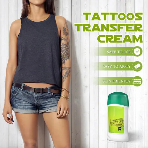 Miniatura 2 de Gel de transferencia de tatuajes, gel de transferencia de tatuajes, gel de crema para tatuaje, desodorante de tatuaje antitranspirante, suministros
