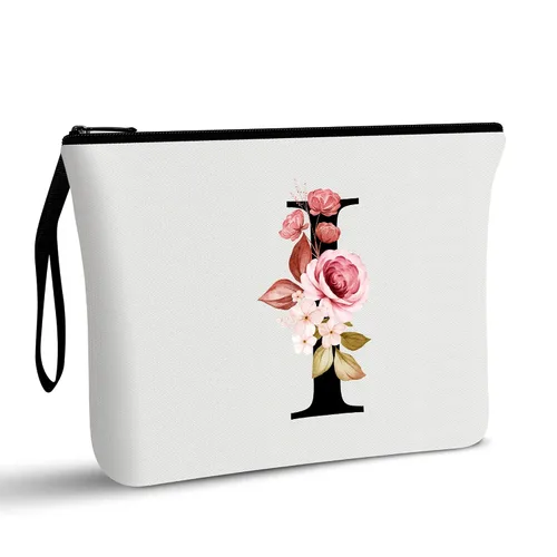 Miniatura 162 de Vavabox A-Z Bolsa de Maquillaje Personalizada, Regalos de Cumpleaños para Mujeres y Mamá, Regalos para la Mejor Amiga, Bolsa de Cosméticos