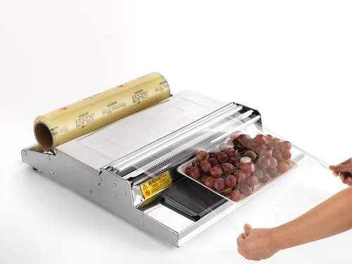 Miniatura 3 de VisionTechShop CW-500E, 20 Pulgadas / 500 mm Envolvedora de Película Manual para Envoltorio de Alimentos, FABRICADO EN COREA