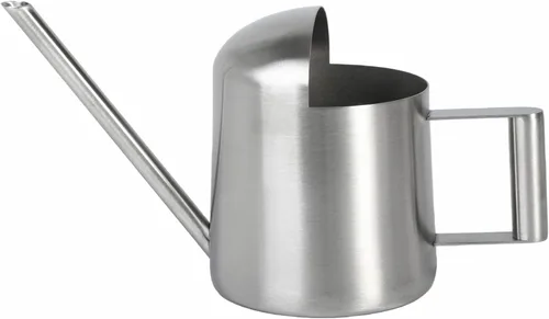 IMEEA Mini regadera para suculentas y bonsái, pequeña regadera de acero inoxidable para plantas de interior con boquilla larga para plantas de 11oz