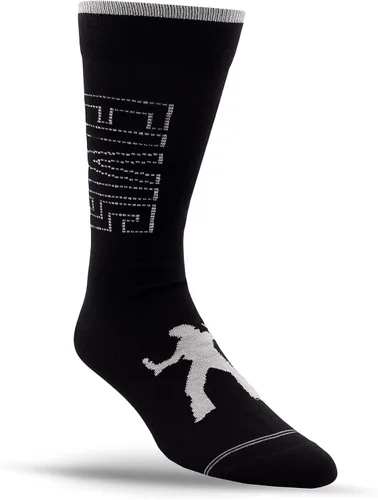 PERRI'S SOCKS - Calcetines Elvis Crew con licencia oficial de Rock Band, calcetines divertidos suaves y transpirables para hombres y mujeres