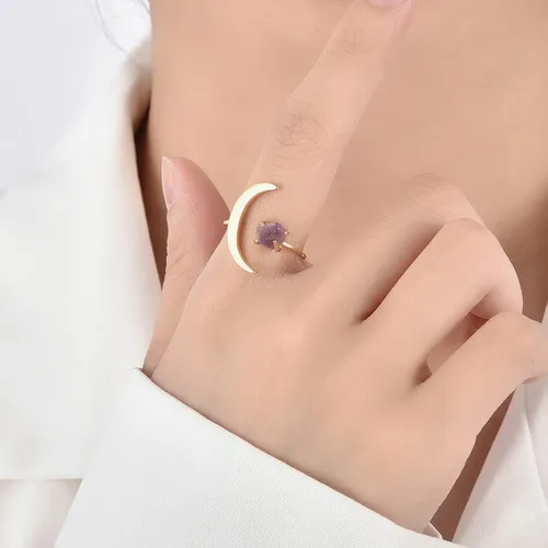 Miniatura 38 de Anillo de plata 925, anillos de plata ajustables para mujer, anillos de pulgar abiertos, anillos de circonio, anillos ajustables, anillos abiertos