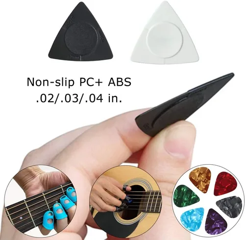Miniatura 6 de LOMEVE El kit de accesorios para guitarra incluye cuerdas acústicas, afinador, cejilla, herramienta de encordado 3 en 1, púas, soporte para púas