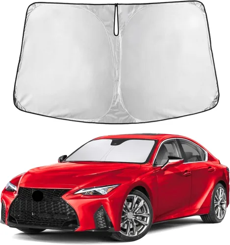 Miniatura 62 de Autovir Parasol para parabrisas Rivian R1S 2022-2024 2025 2026, parasol para ventana delantera, protección UV, bloqueador de calor, accesorios