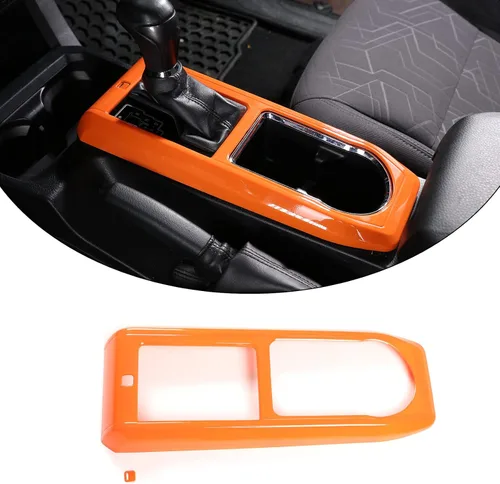 Miniatura 9 de Marco Protector de Panel de Cambio de Engranajes de Control ABS para Automóvil Compatible con Toyota Tacoma 2015 2016 2017 2018 2019 2020 2021 2022