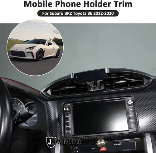 Miniatura 4 de Soporte de teléfono estabilizador antivibraciones ajustable de aleación de aluminio para Subaru BRZ Toyota 86 2013-2022 Soporte de teléfono