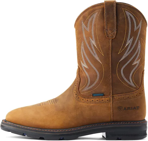 Miniatura 2 de ARIAT Sierra Shock Shield - Botas de trabajo impermeables para hombre