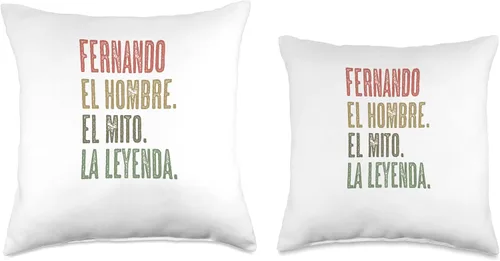 Miniatura 3 de FERNANDO - El Hombre El Mito La Leyenda Nombre Camisa - Throw Pillow
