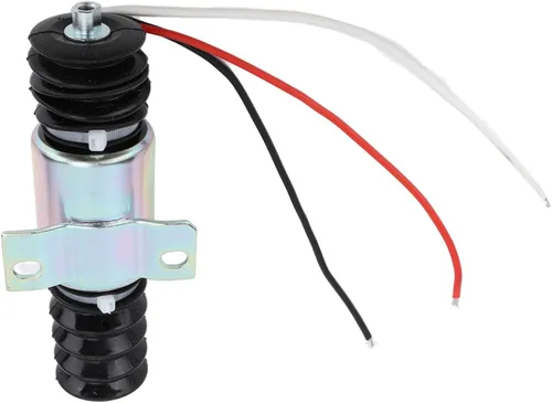 Miniatura 8 de TOPINCN Generador eléctrico Válvula solenoide TCU14931 12V 2.165 in Apagado de combustible para máquina Sistema hidráulico Válvula de solenoide